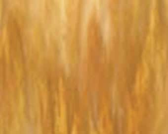 Vidriera Wissmach color ámbar miel (pequeña, 20 x 30 cm) de Stallings Stained Glass