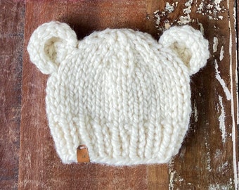 newborn hat with ears