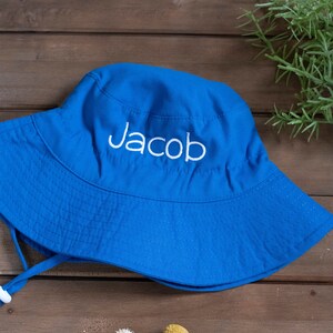 Personalized Baby Sun Hat, Toddler Bucket Hat, Baby Boy Sun Hat, Embroidered Baby Bucket Hat, Baby Beach Hat, Toddler Sun Hat, Easter Gifts