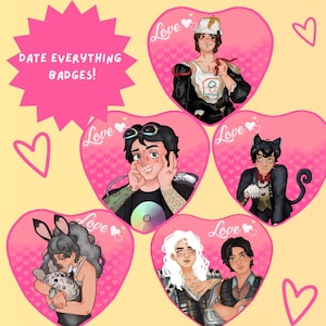 Date Everything Badges