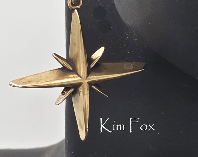 Starlight Earrings in Golden Bronze