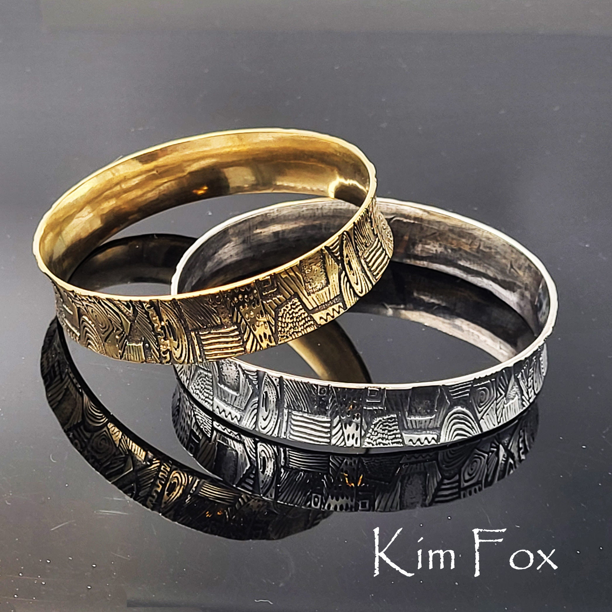 Bronze bangles best sale design