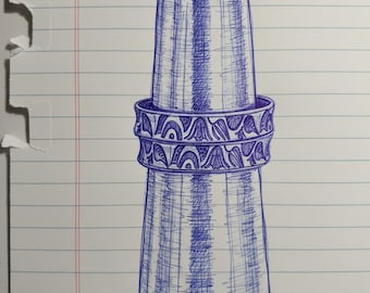 KFB506 Nature Adjustable Cuff in silver and bronze designed by Kim Fox