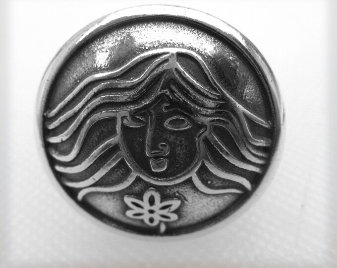 Virgo August 23-September 22 Adjustable Sterling Silver Ring