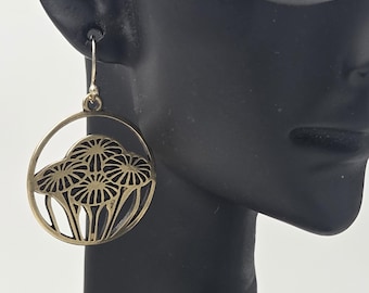 KFE 560 The Gift of Love Earring in Golden Bronze