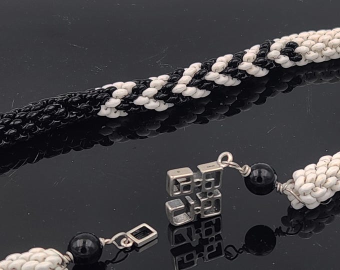 CB160 Oriental Sterling Silver or Bronze Slot Clasp - Kim Fox For Necklaces or Bracelets