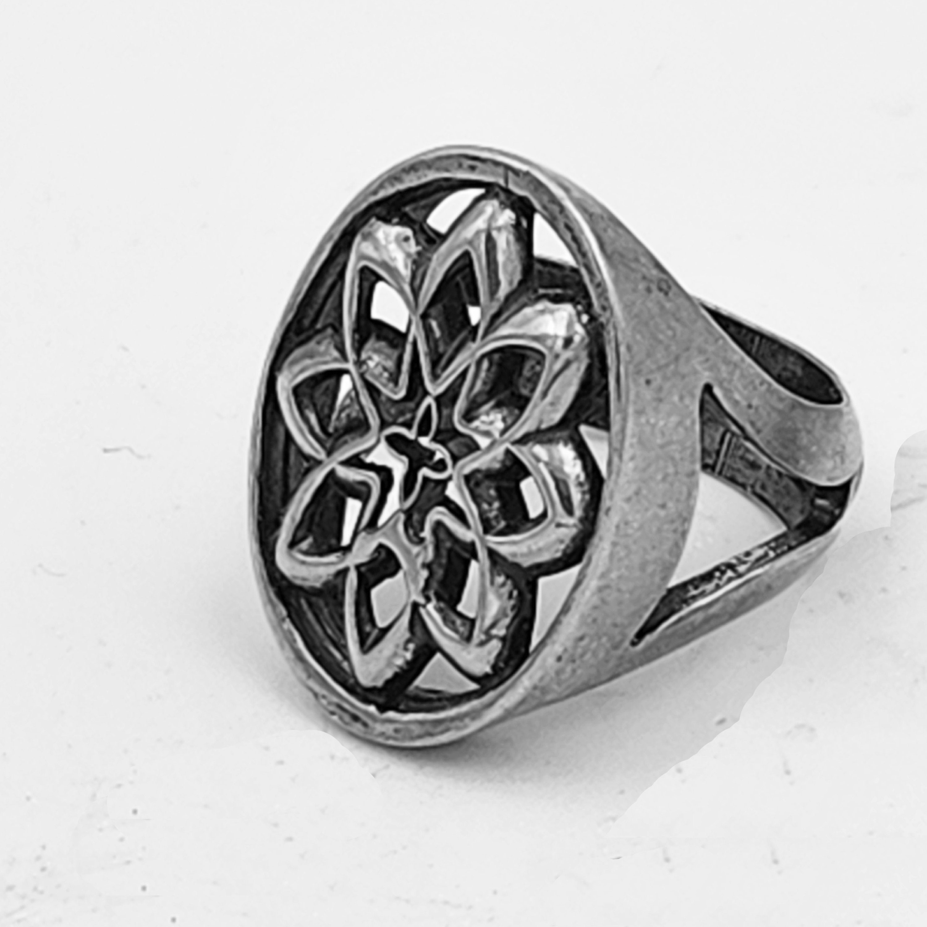 KFR363 Desert Flower Ring in Sterling Silver Designed by Kim Fox - Etsy KFR363 Desert Flower Ring in Sterling Silver Designed by Kim Fox - Etsy