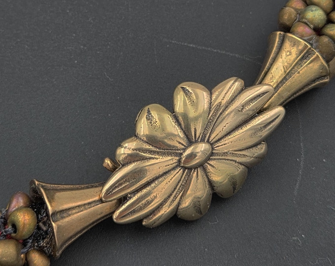 KF601B Longer Daisy Hook used for clasp and connector in bronze