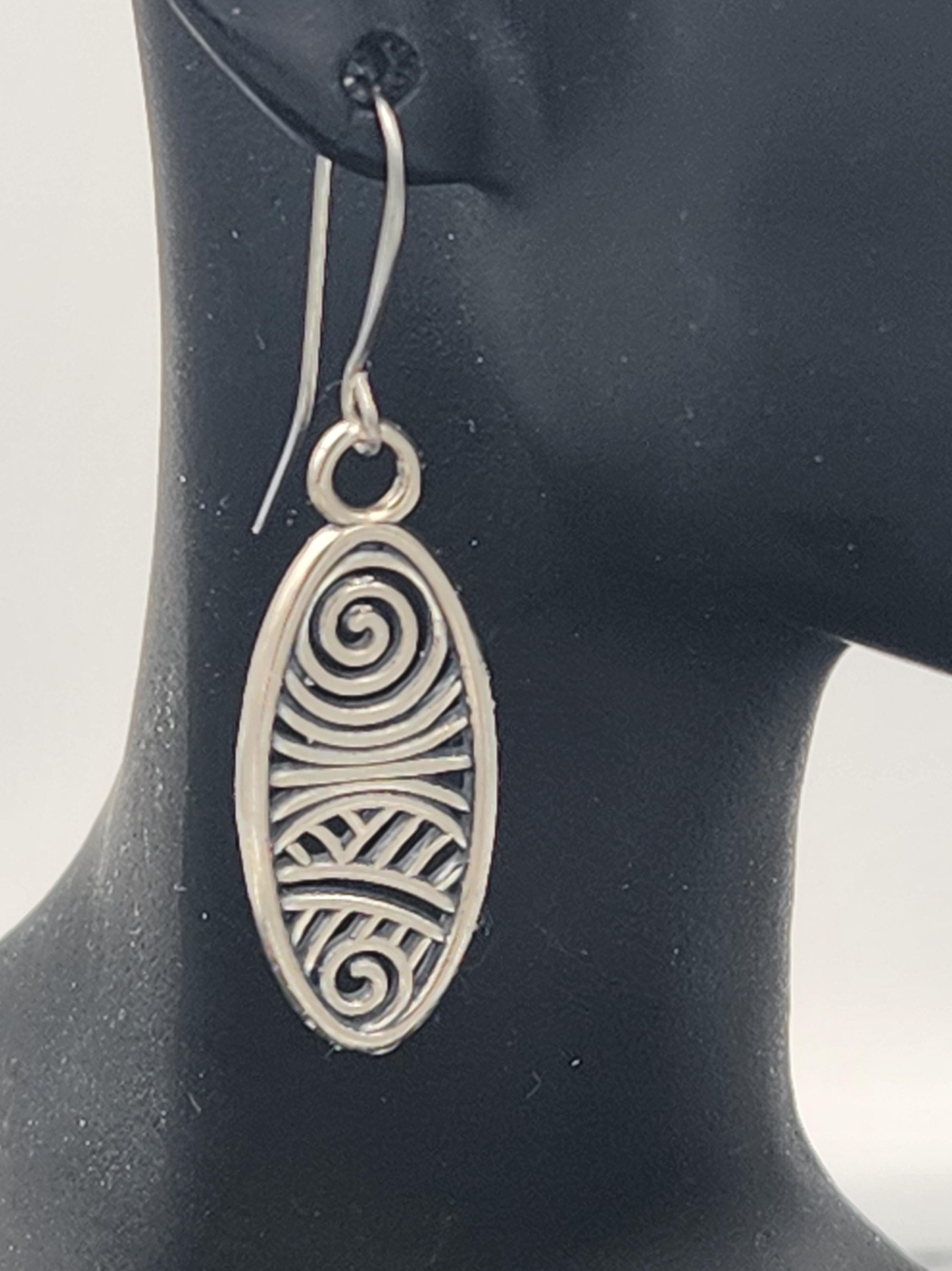 Filigree Swirl Earrings Filigree Swirl Earrings