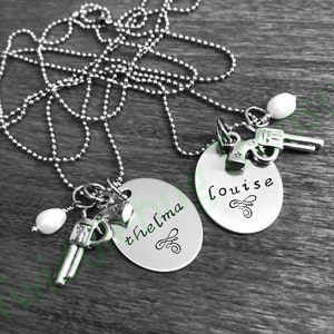 ENSIANTH Thelma and Louise Gift Friendship Jewelry Best Friends