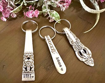 Silverware Keychain | Vintage Silverware | New Homeowner Gifts | Gifts for Closing