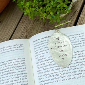 Spoon Bookmark | Vintage Spoon | Personalized Bookmark | Reader Gifts | Librarian Gift | Teacher Gift | Nerd Gift | Bookworm | Gift Under 20