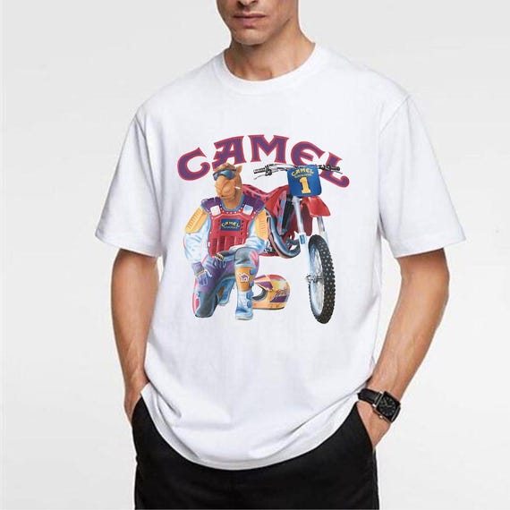 1993 Camel Supercross Vintage Racing Shirt, Retro Cotton Short Sleeve Tee, Full Size Fan Apparel