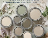 Clary Sage Color Palette | Sherwin-Williams Whole House Colors | (Digital Download)