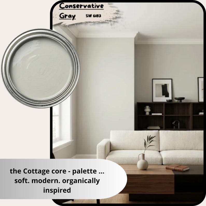 Calm Neutrals Color Palette | Sherwin-Williams Whole House Colors | (Digital Download) image 5