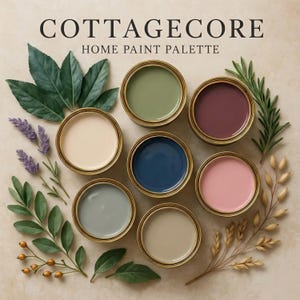 Sherwin Williams Cottage core Paint Palette | Natural Home Interior (Digital Download)