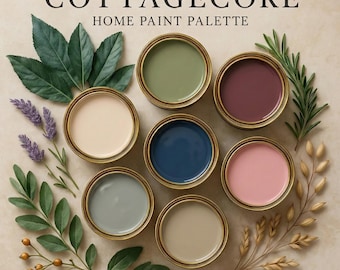 Sherwin Williams Cottage core Paint Palette | Natural Home Interior (Digital Download)