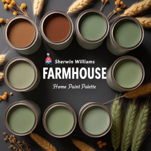 2025 Color of the Year by Sherwin Williams HGTV: Quietude Paint Palette for Modern Coastal Farmhouse Style – Top Interior Design Scheme