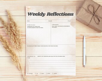 Reflection Planner