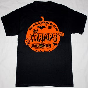 The Cramps Halloween Vintage Graphic Tee - Unisex Cotton T-Shirt