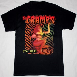Vintage The Cramps Graphic Tee - Unisex Cotton Classic Rock Shirt