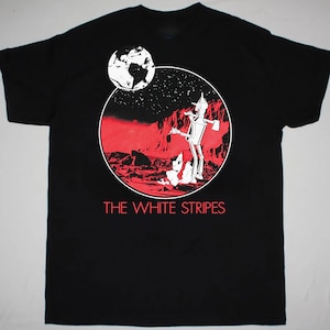 Vintage The White Stripes Band T-Shirt Casual Cool Classic The White Stripes Shirt The White Stripes Graphic Shirt Unisex The White Stripes