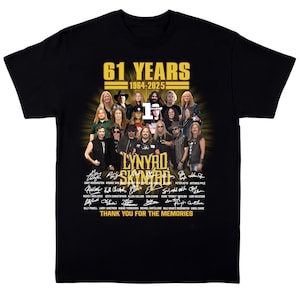 Lynyrd Skynyrd Vintage T-Shirt Casual Cool Classic Lynyrd Skynyrd Shirt Lynyrd Skynyrd Graphic Shirt Unisex Lynyrd Skynyrd Tee