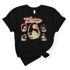 Waylon Jennings Vintage T-Shirt Casual Cool Classic Waylon Jennings Shirt Waylon Jennings Graphic Shirt Unisex Waylon Jennings Tee