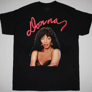 Vintage Donna chemise d&#39;été décontractée cool classique Donna été chemise rétro Donna été graphique unisexe Donna t-shirt d&#39;été Donna vêtements d&#39;été