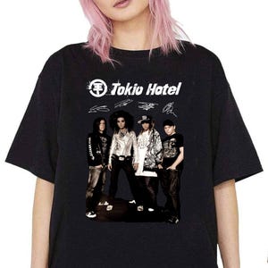 Vintage Tokio Hotel Shirt Casual Cool Classic Tokio Hotel Shirt Tokio Hotel Graphic Shirt Unisex Tokio Hotel Tee Gift For Him Gift For Her