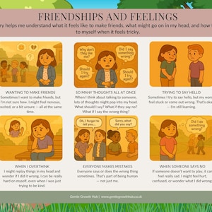 Friendships – Printable Social Story for SEN Children