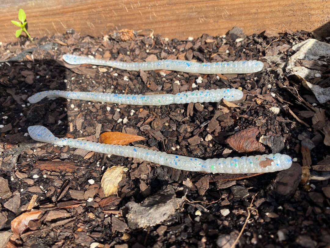 Random Worm 7.5 Inch Trick Worm RANDOM RE-MELT - Etsy