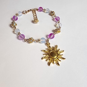 Tangled themed adjustable bracelet