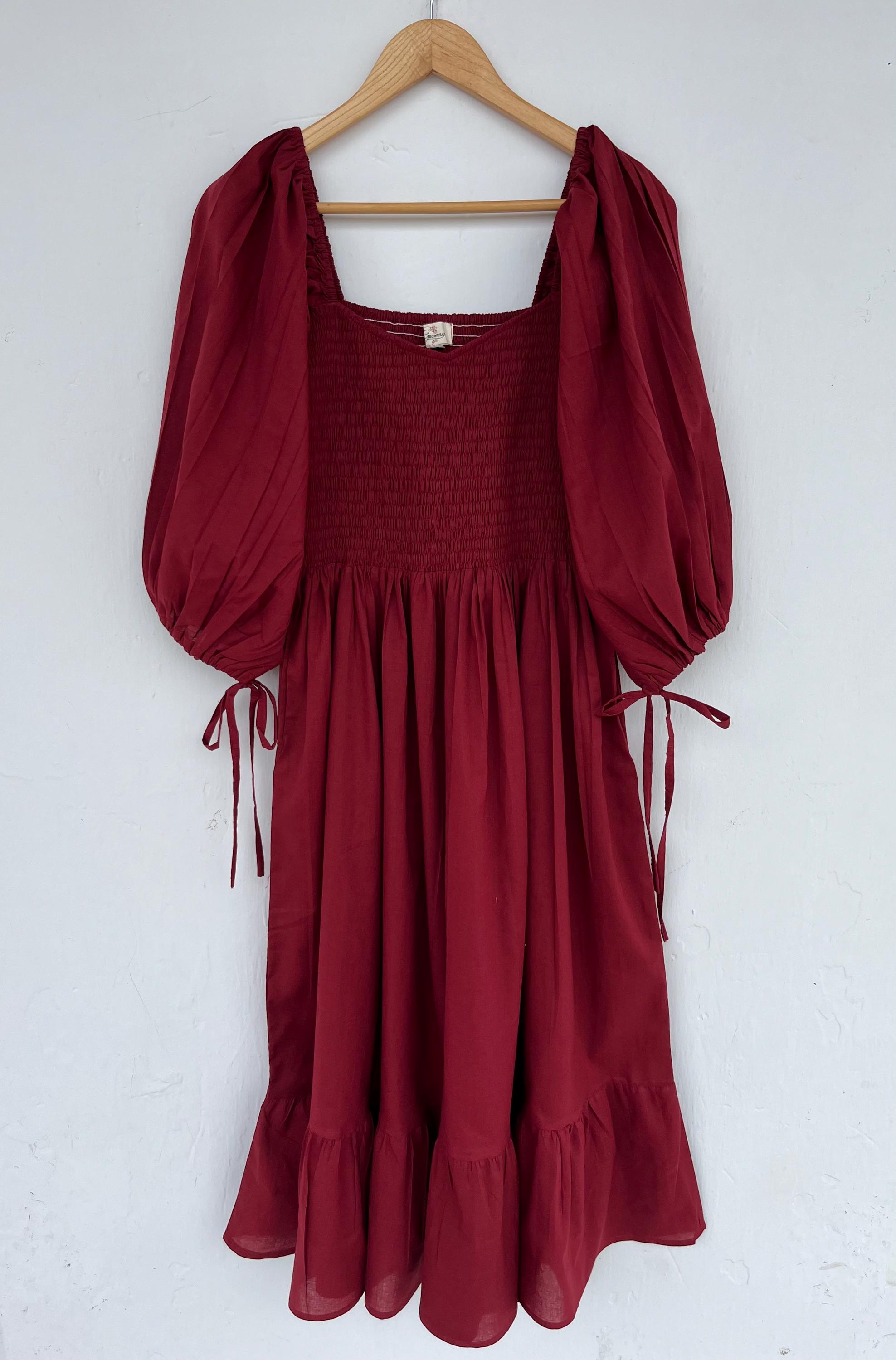deep red summer dress Red Dresses for Women | Burgundy, Maroon, & Dark Red