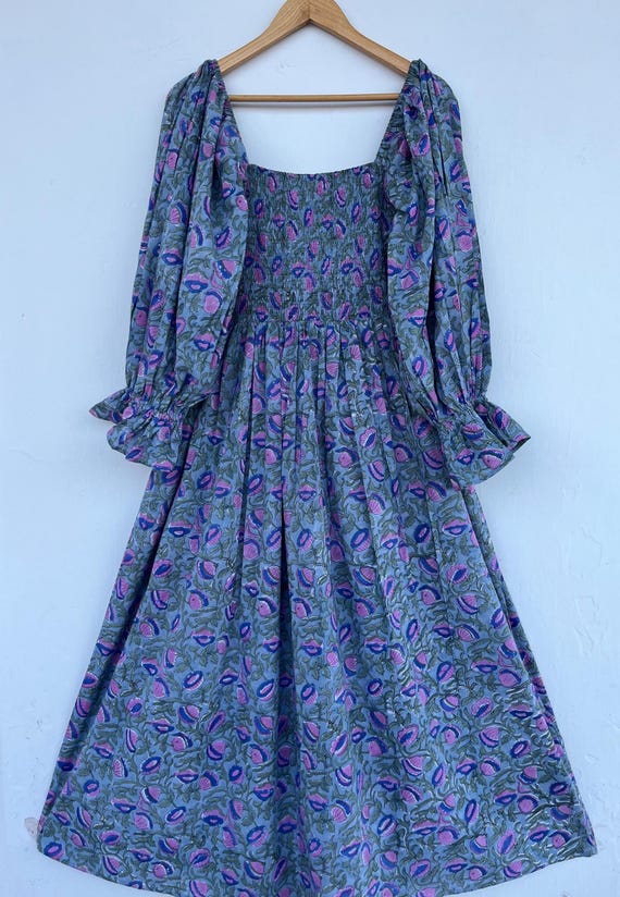 green emerald velvet dress Women Vintage Rustic Boho Long Dress V-Neck Long Sleeve Western Country  Flowy Maxi Dresses at Amazon Women's Clothing store main image 1