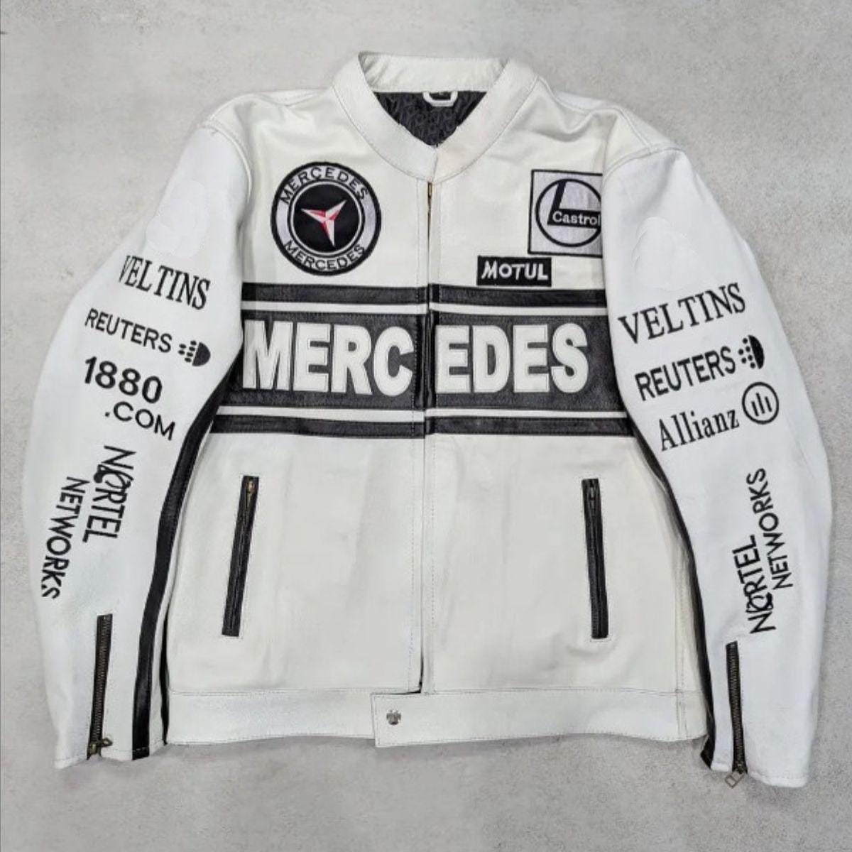 Vintage Mercedes Amg Mercedes Jacke 3xl Buy Mercedes Racing Jacket