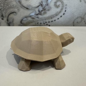 Modern Geometric Turtle 3D Printing Craft