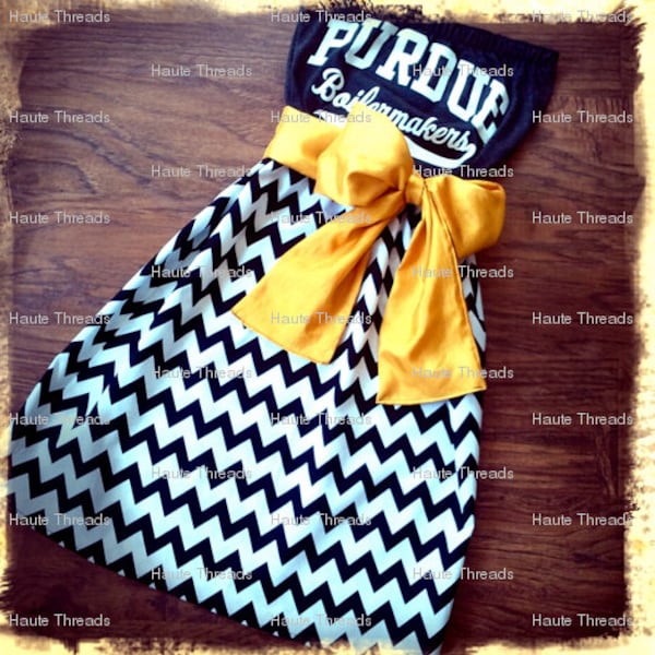 Custom One-of-a-Kind Gameday Dresses: Tube, Tank, Halter, One-Shoulder, Short-Sleeved ... Made from YOUR Favorite T-Shirt
