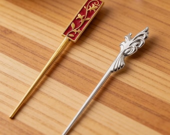 Maomao Girl Haarnadel, Lässiger Anime-inspirierter Metall Haarstab, Cosplay Haarschmuck für Frauen