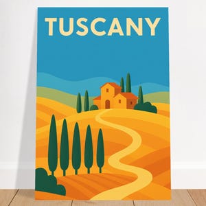 Minimalistisches Italien Poster • Italien Wand Kunst • Modernes italienisches Poster • Deutsches Wand Dekor Geschenk