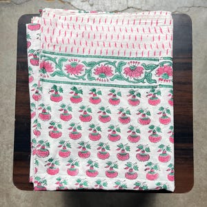 Hand Block Printed Cotton Sarong, Beach Wrap Pareo, Long Scarf, Large Sarong, Cover up, Soft Fabric Scarf, Fashion Shawl Beach Sarong, scarf