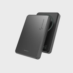 Custom Engraved Power Bank - 10000mAh Magnetic Wireless Charger for iPhone, Fast Portable Charger, Gift for Him