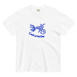 Catch of the Day Fish T-Shirt | Fishing Lover Gift | Relaxed fit Tee