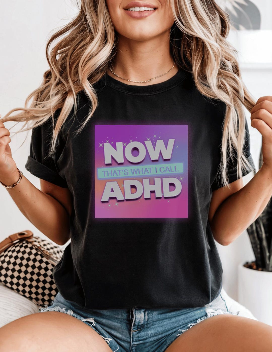 Funny ADHD Shirt, Now That's What I Call ADHD Top, Adderall Tee ...