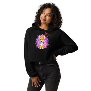 Cropped hoodie