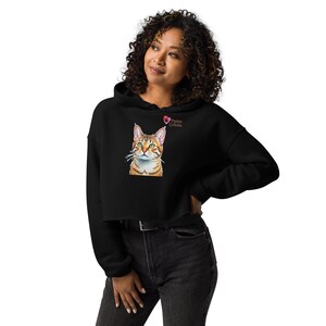 Cropped hoodie