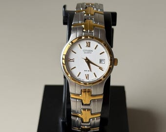 Vintage 1980s Citizen Ladies Quartz Gold Tone Watch 18mm  display picture 3