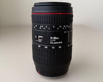 Sigma 70-300mm F/4-5.6 DL Macro Super Lens Minolta AF / Sony A
