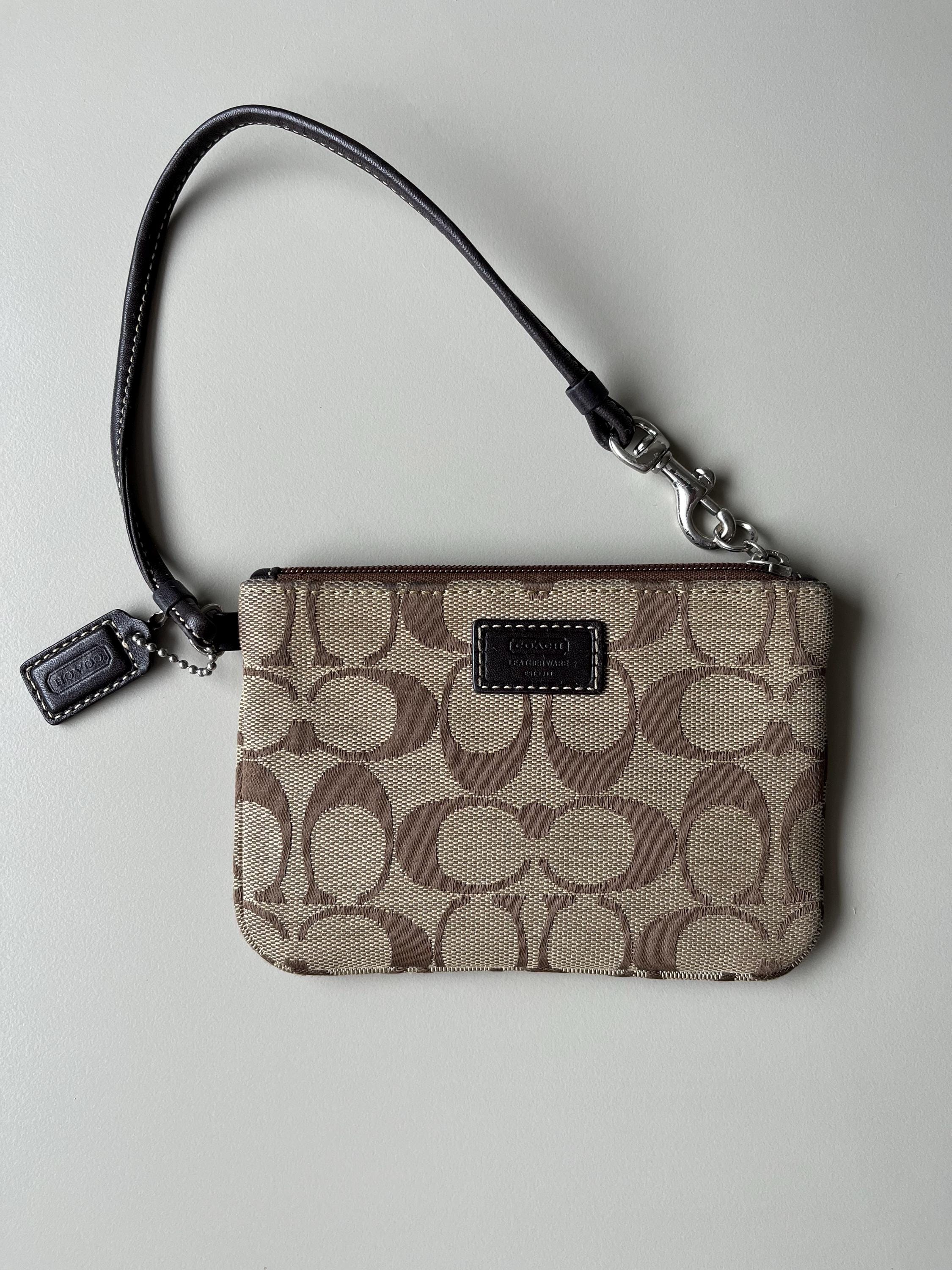 Vintage Coach Wristlet