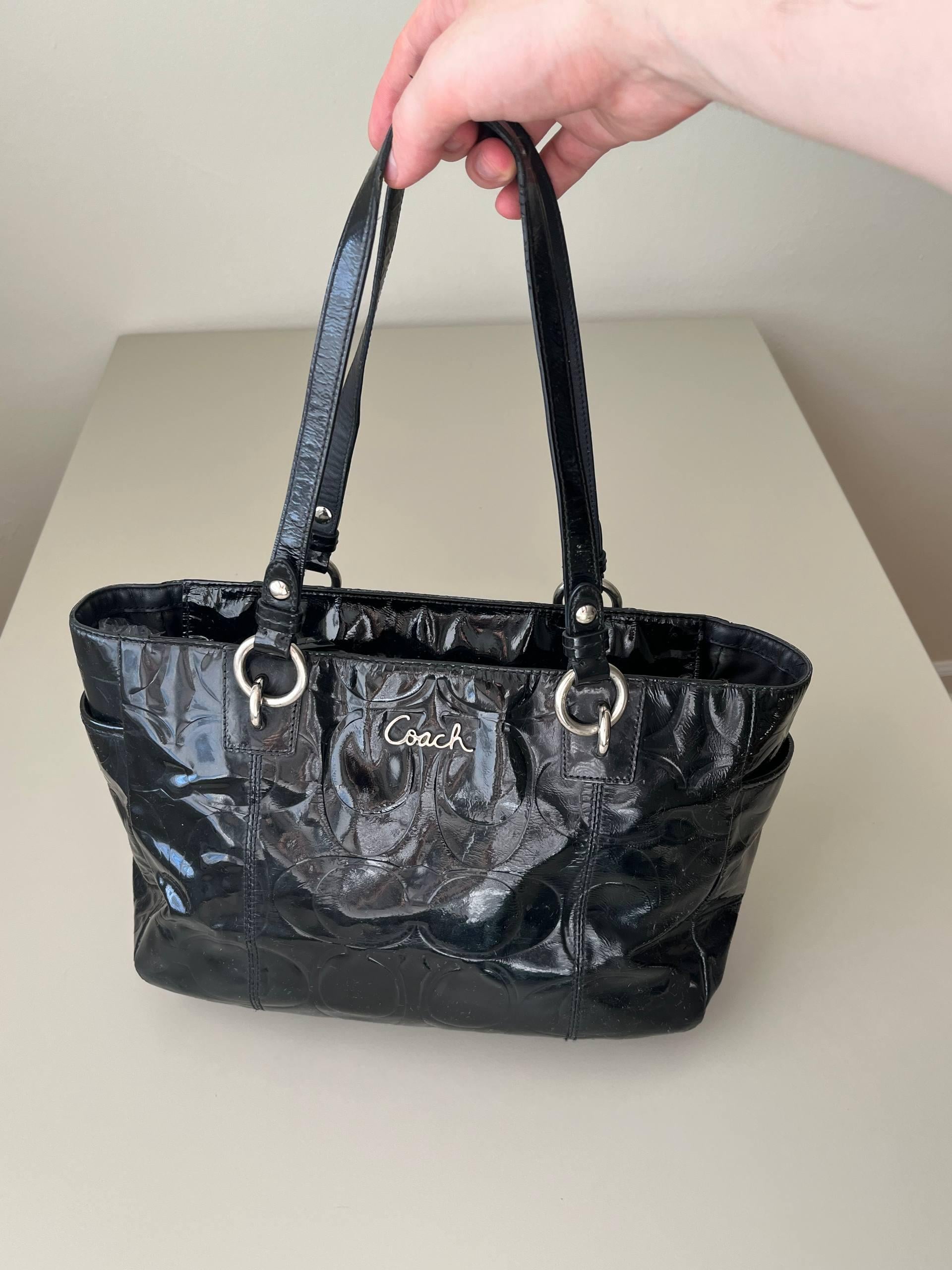 Patent Leather Tote Bag パテントレザー トートバッグ patent leather tote bag